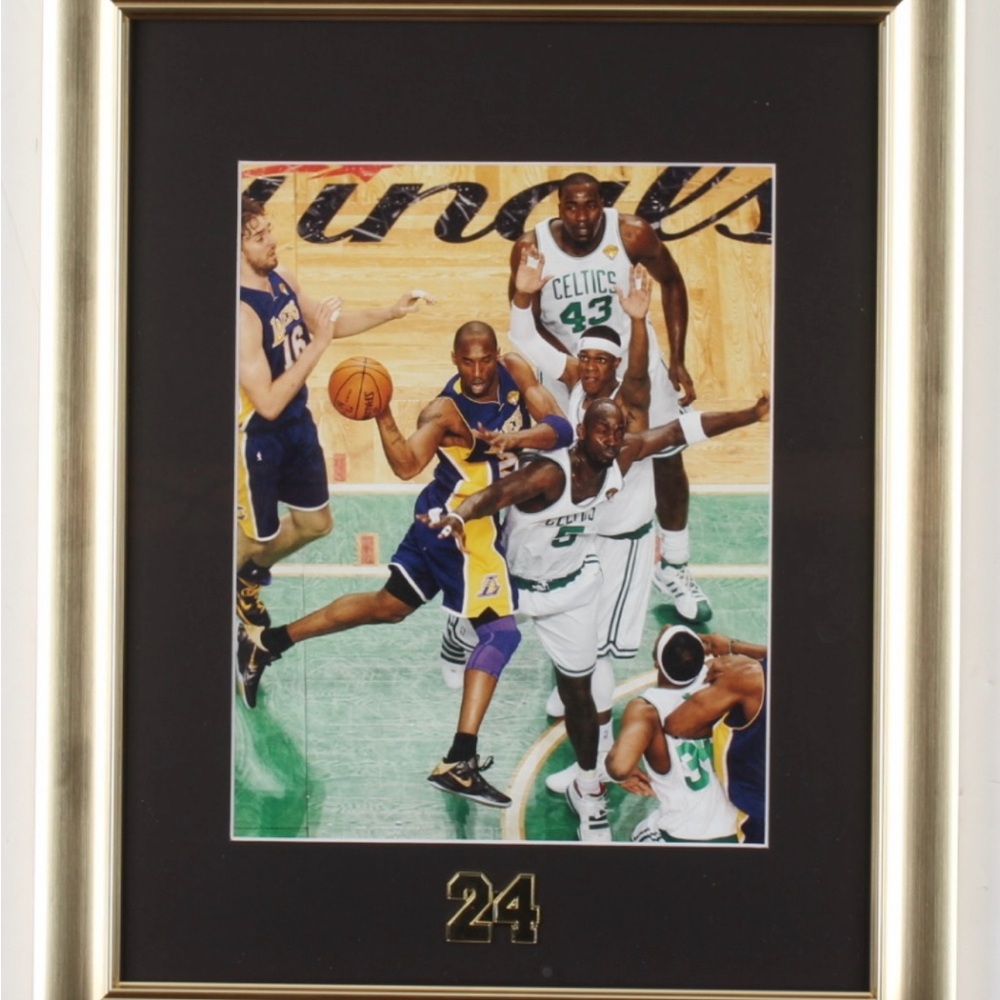 Kobe Bryant Basketball Framed Photo